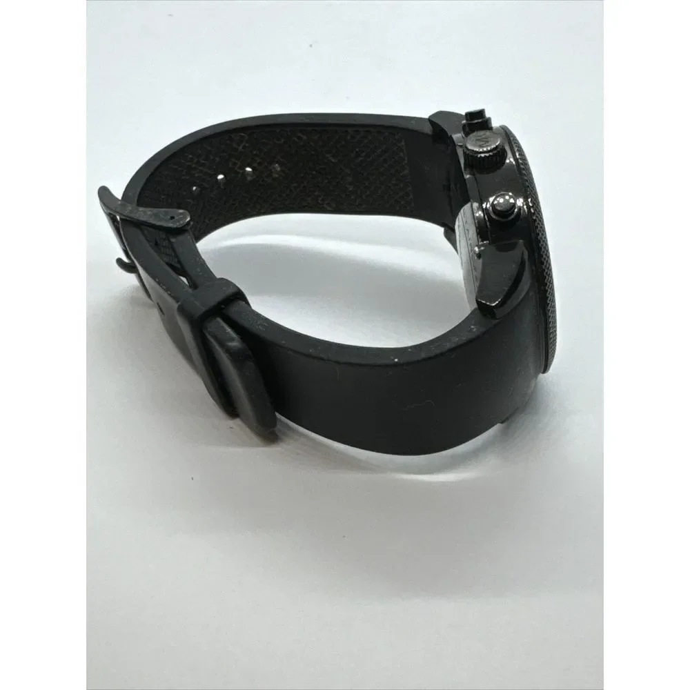 Michael Kors Scout MK8317 Women's Black Silicone Strap Analog Dial Watch JNA308
